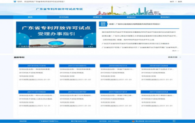 廣東省專利開放許可信息發(fā)布專區(qū)正式上線運行，推動公共資源交易運行技術(shù)服務(wù)